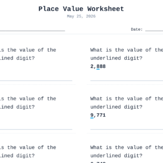 Place Value